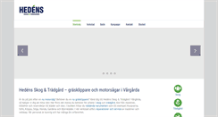 Desktop Screenshot of hedensvargarda.se